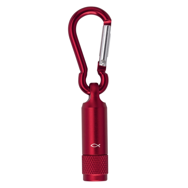 Taschenlampe mit Karabiner - Ichthys